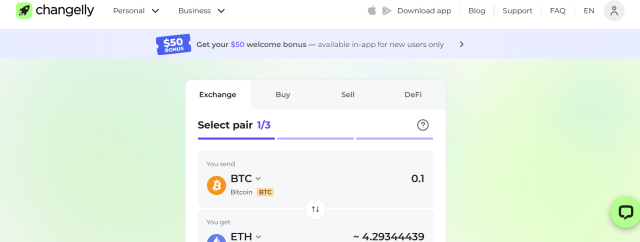 rejestracja na giełdzie changelly mob