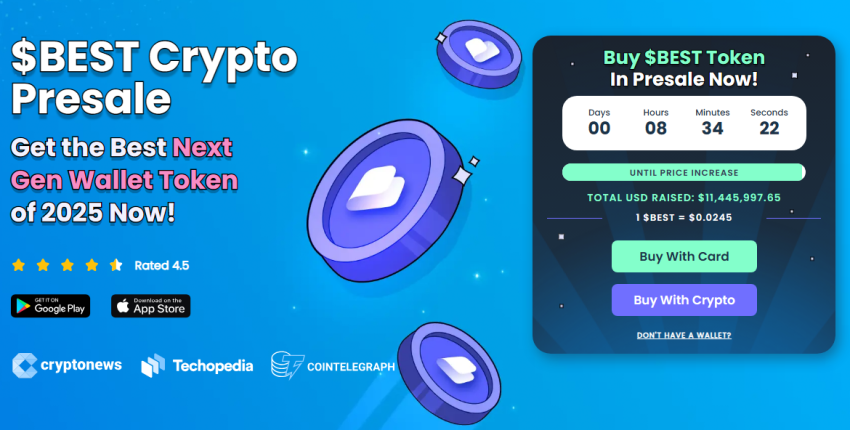 Best Wallet Token presale 2025