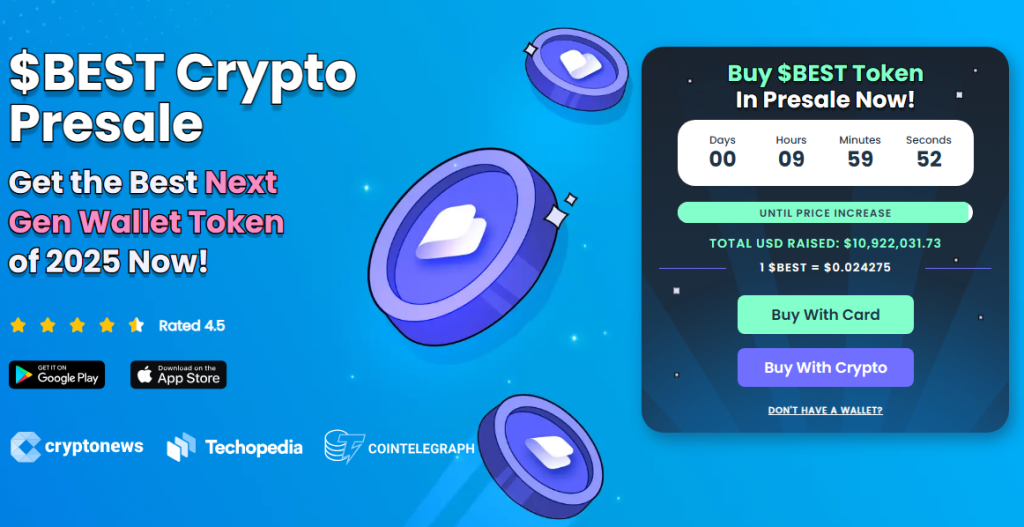 BEST Wallet Token presale
