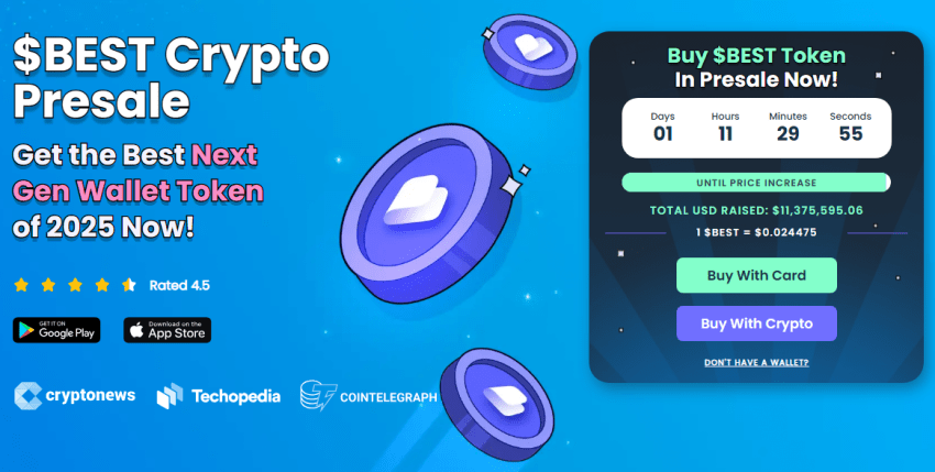 Best Wallet Token presale 2025