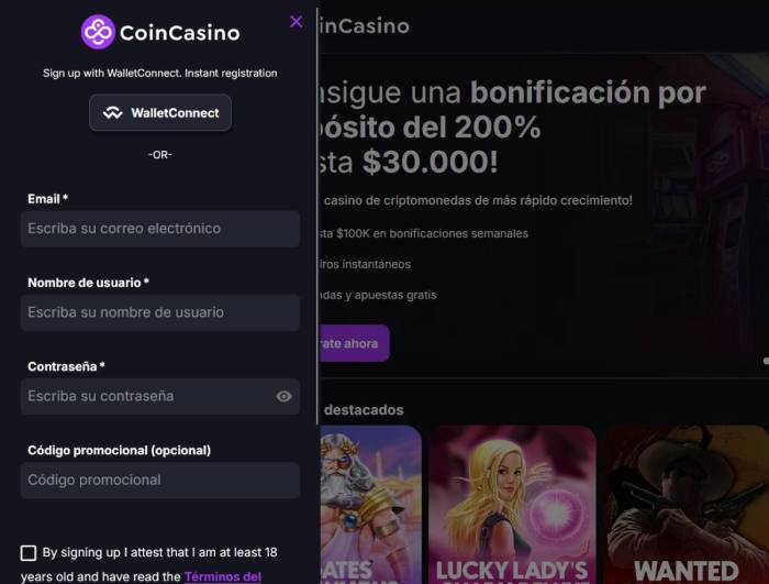 SOL casino online