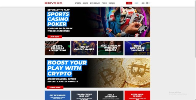 crypto deposit bonus at Hawaii sports betting site Bovada
