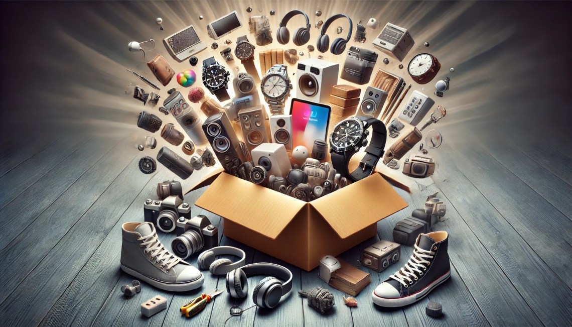 cutie misterioasa amazon