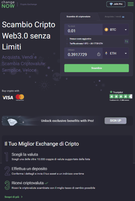 exchange-senza-kyc-changenow