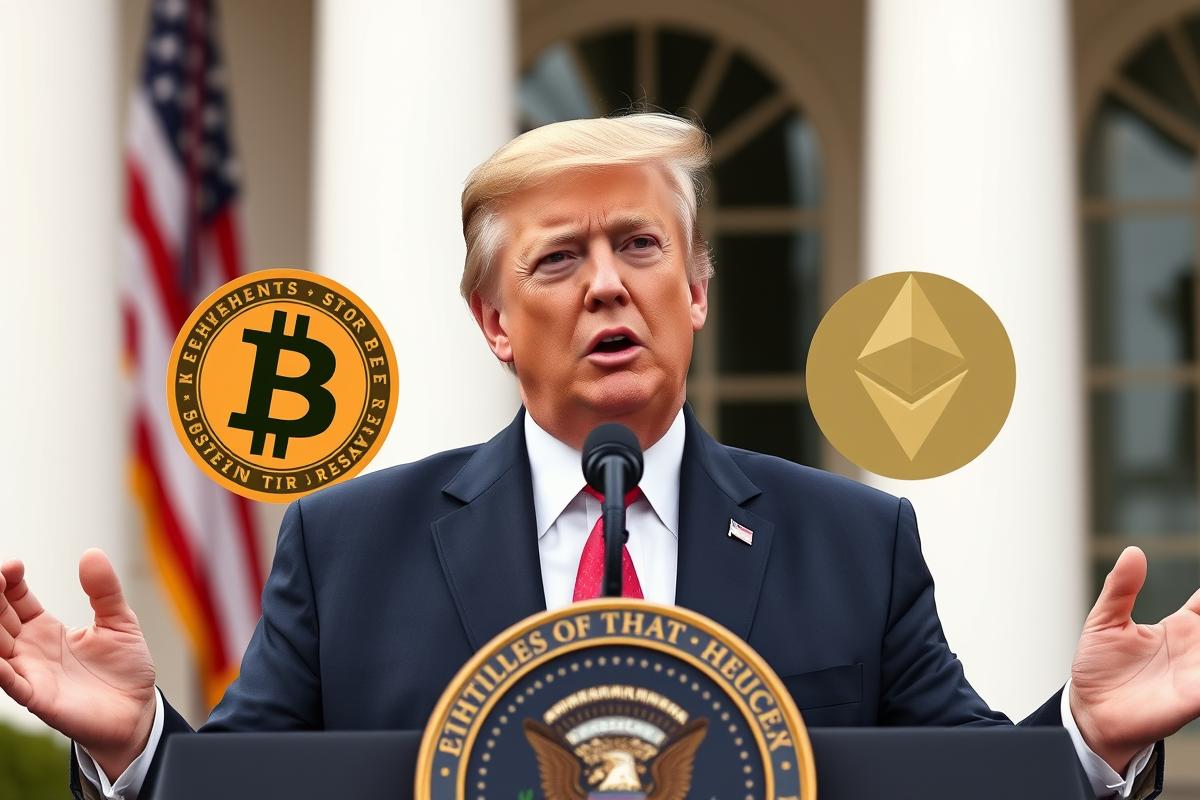 Donald Trump ประกาศ U.S. Crypto Strategic Reserve ที่มี Bitcoin และ Ethereum