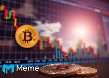 กราฟแสดงการฟื้นตัวของราคา Bitcoin พร้อมโลโก้ Meme Index และเหรียญบาทไทย