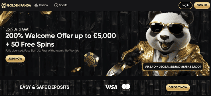 golden panda free spiny