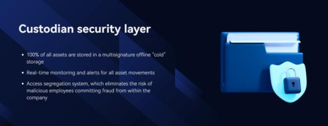 Margex's custodian security layer