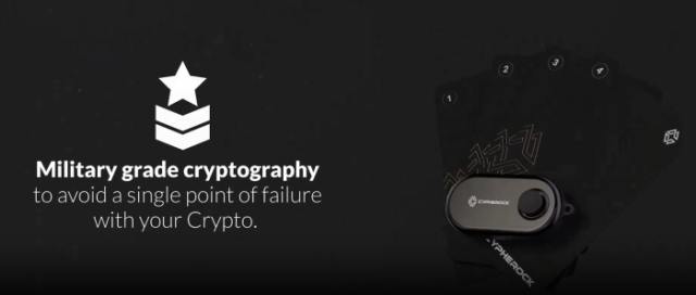 Cypherock EAL6+ rating for military-grade security