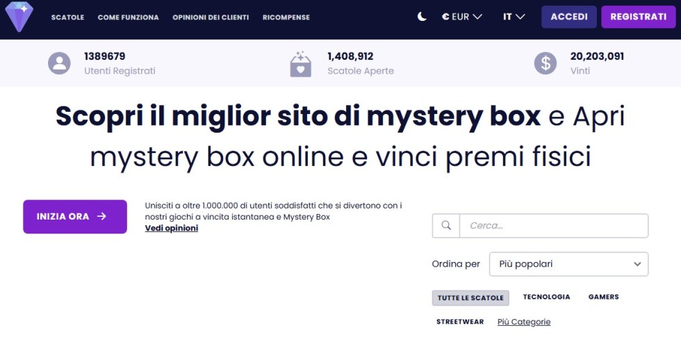 comprare mystery box amazon online con JemLit