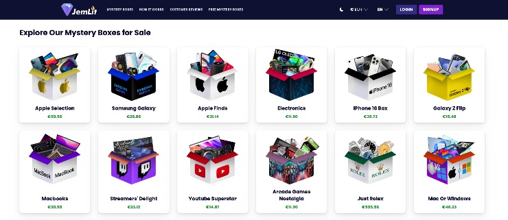 jemlit najlepšie Shein mystery box balíčky