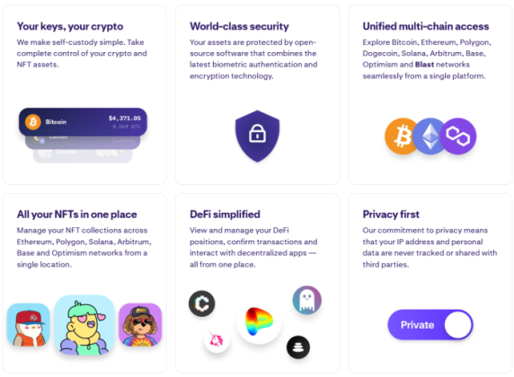 kraken wallet features