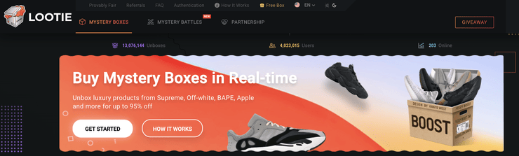 lootie mystery box
