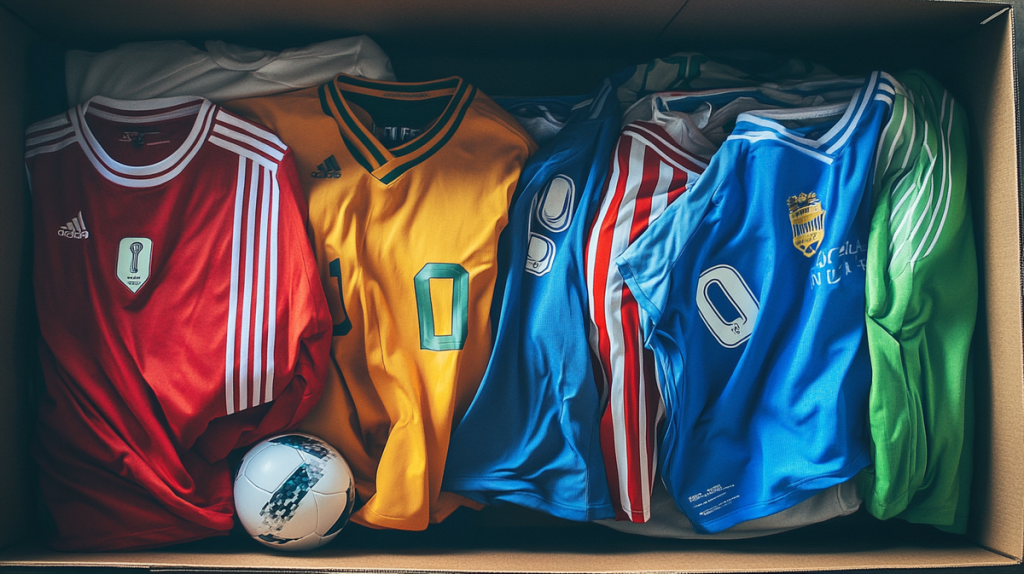 Mystery box koszulki piłkarskie. 
