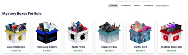 mystery box elektronika i nie tylko