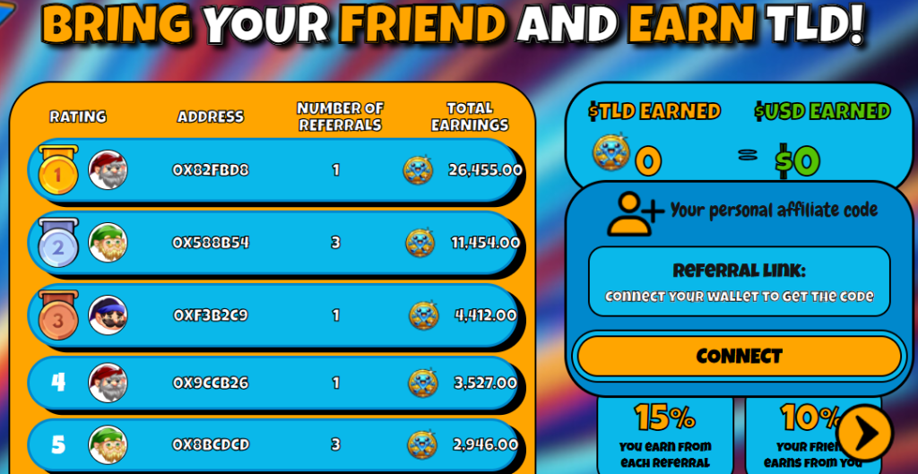 Reffereal program na Last Dwarfs