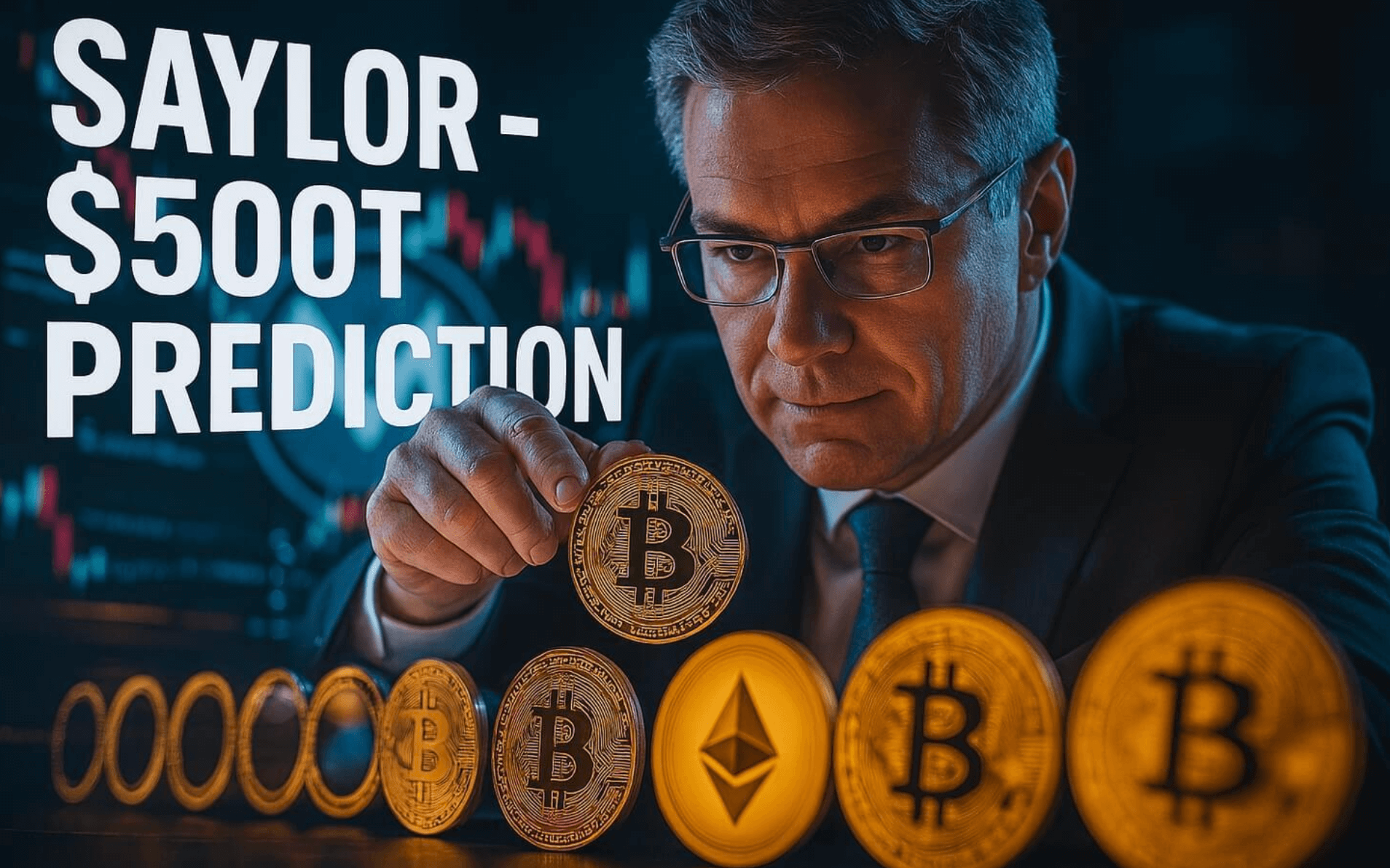 Saylor $500T Prediction: Bitcoin’s Wildest Forecast Might Be Closer Than You Think