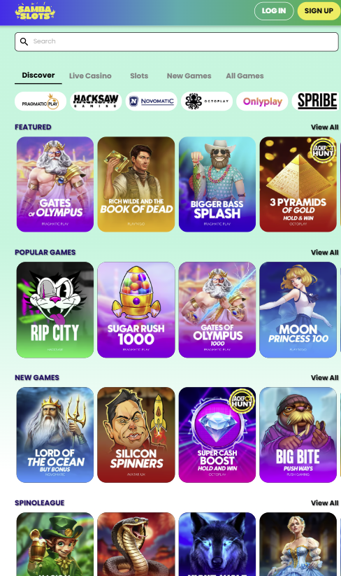slot che pagano di più - sambaslots