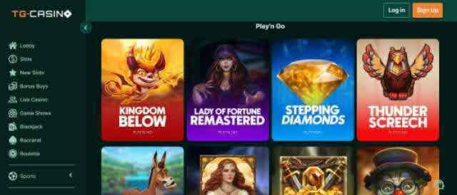 tg casino slots offering