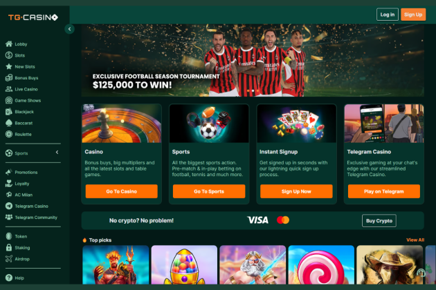 tg casino bitcoinist
