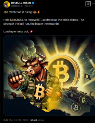 BTC 불 토큰 X 게시물