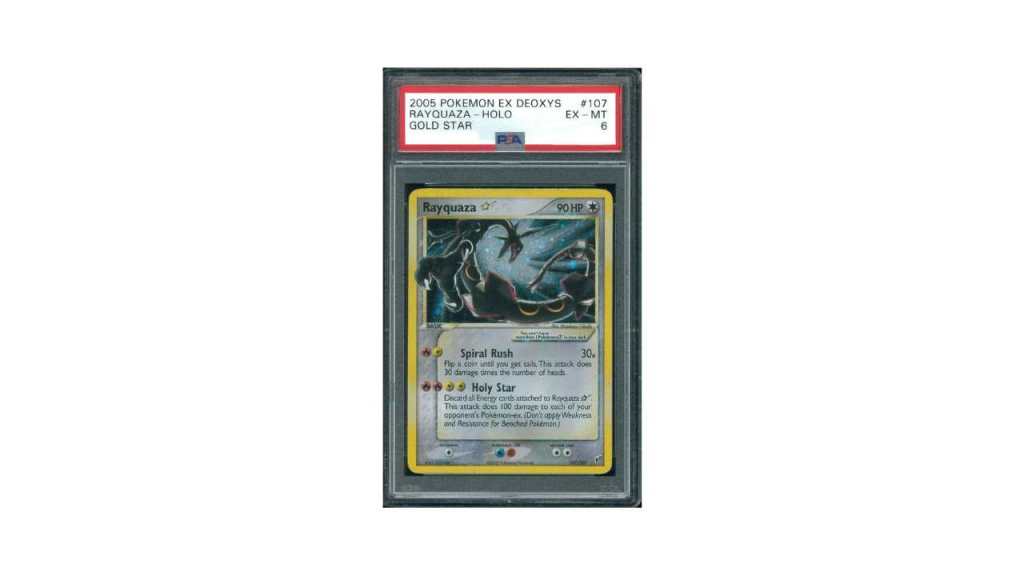 レックウザ英語版（gold star） - ポケモンカード海外版一覧