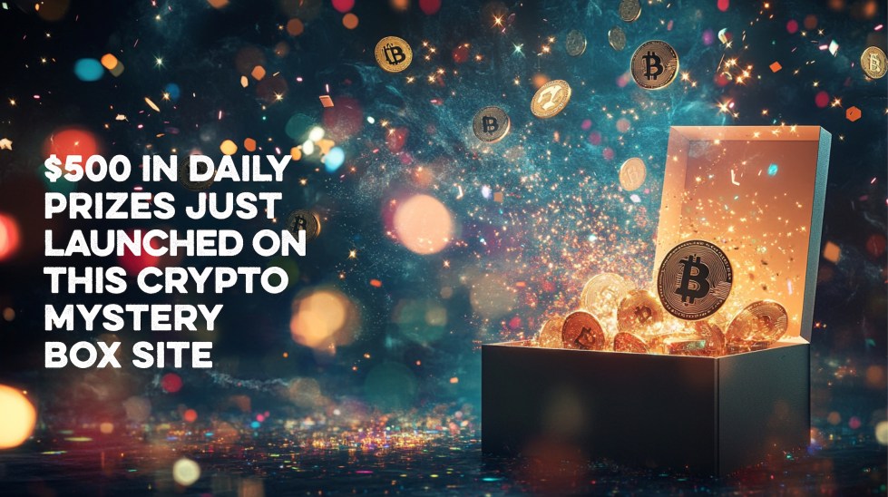 $500 in Daily Prizes Just Launched on this Crypto Mystery Box Site