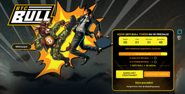 BTCBULL Bitcoin Bull presale