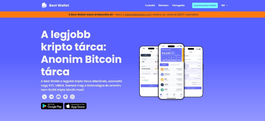 Best Wallet ethereum vásárlás magyarországon