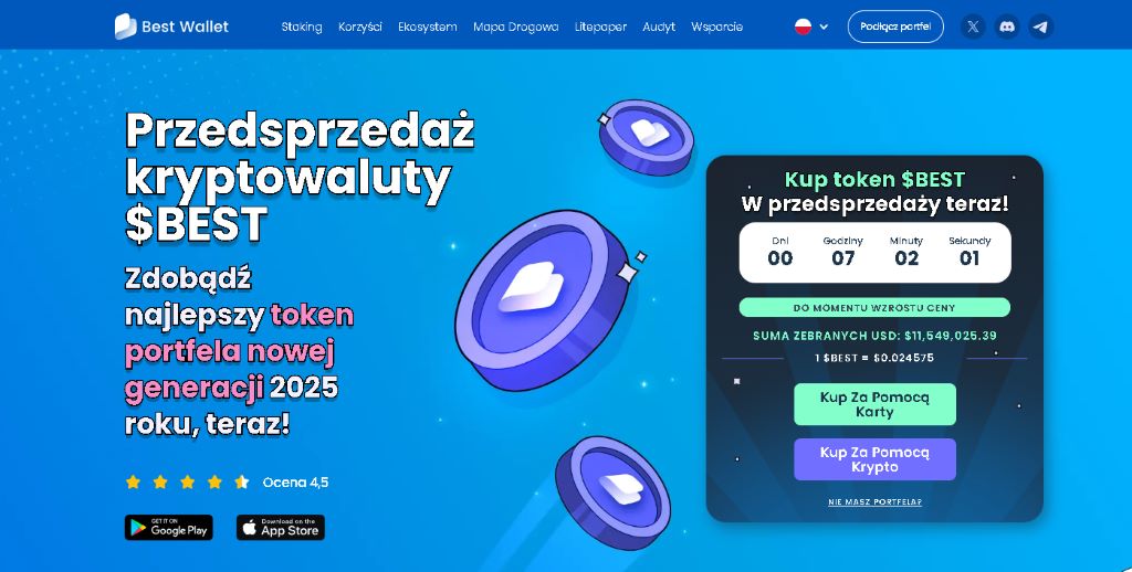 Best Wallet Najlepszy Portfel Kryptowalut