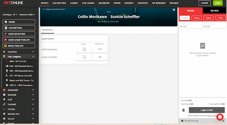 BetOnline Signup Step 4