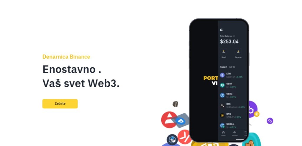 Binance – Vodilna Bitcoin denarnica za vsakodnevno uporabo in donosno staking strategijo