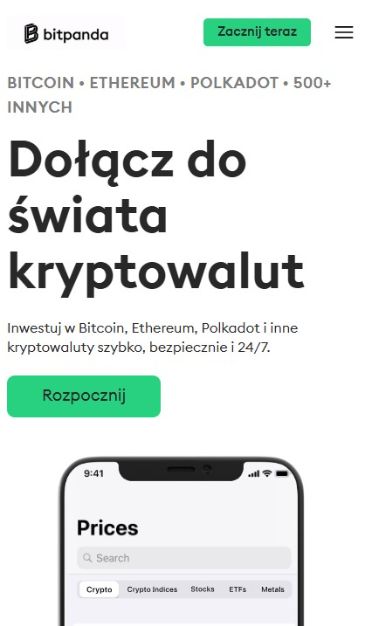 BitPanda jak kupić Bitcoin nie mając 18 lat