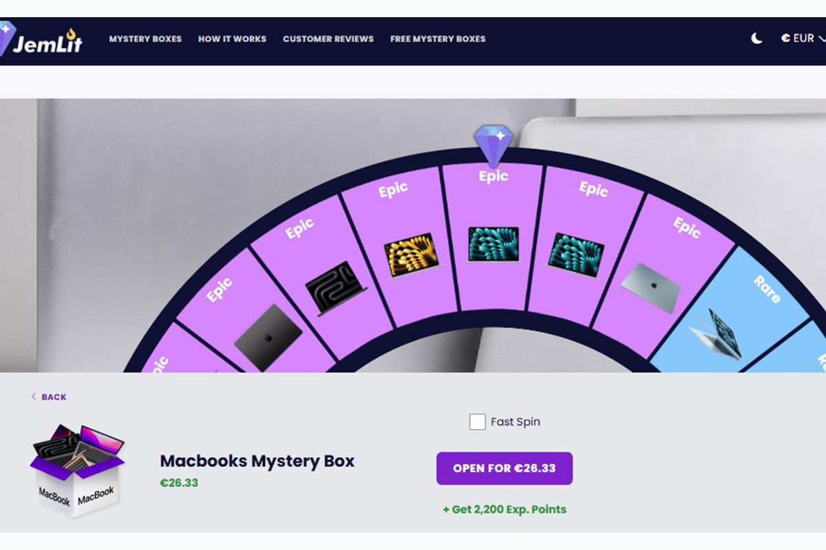 Bitcoinist macbooks mystery box