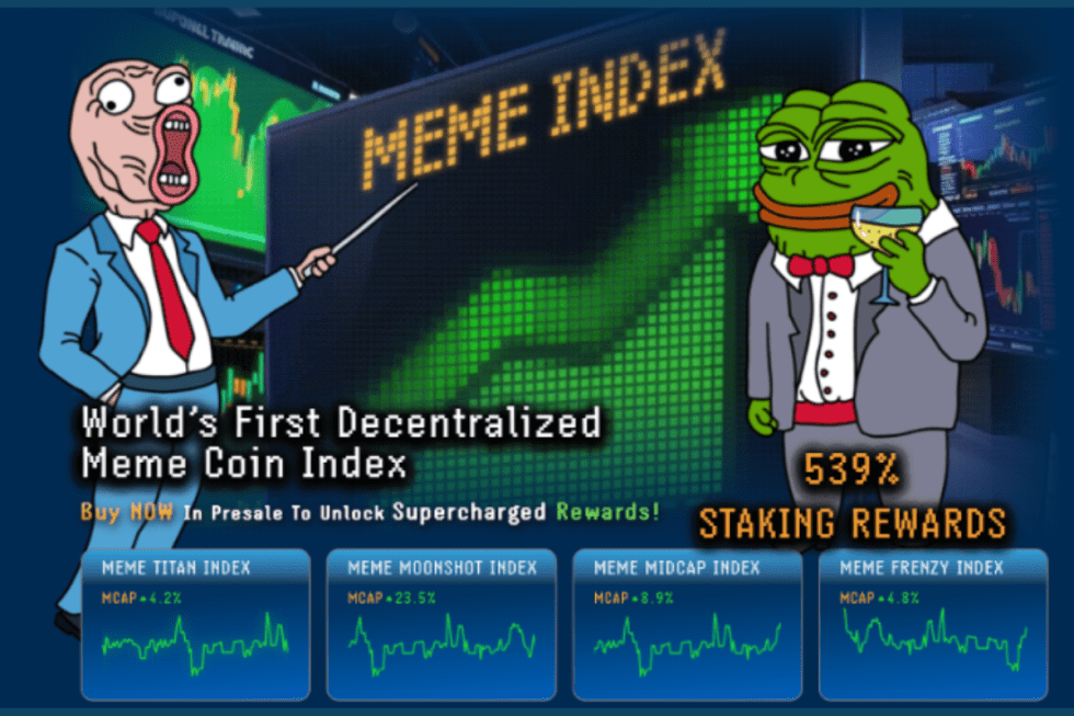 Bitcoinist meme index staking