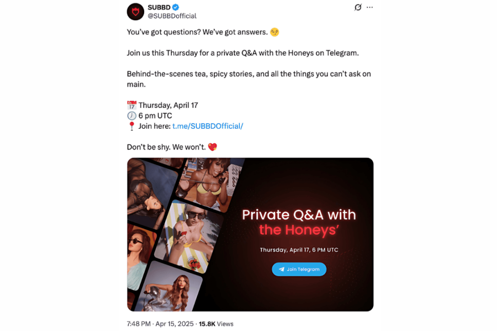 Bitcoinist subbd twitter