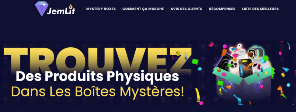 acheter une mystery box et promotion