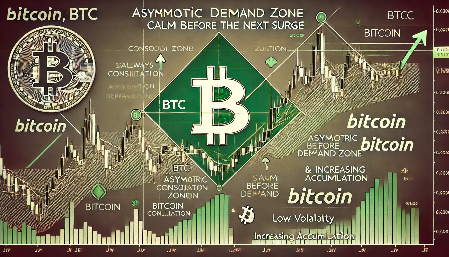Bitcoin Market Enters Asymmetric Demand Zone – Calm Before The Next Surge?