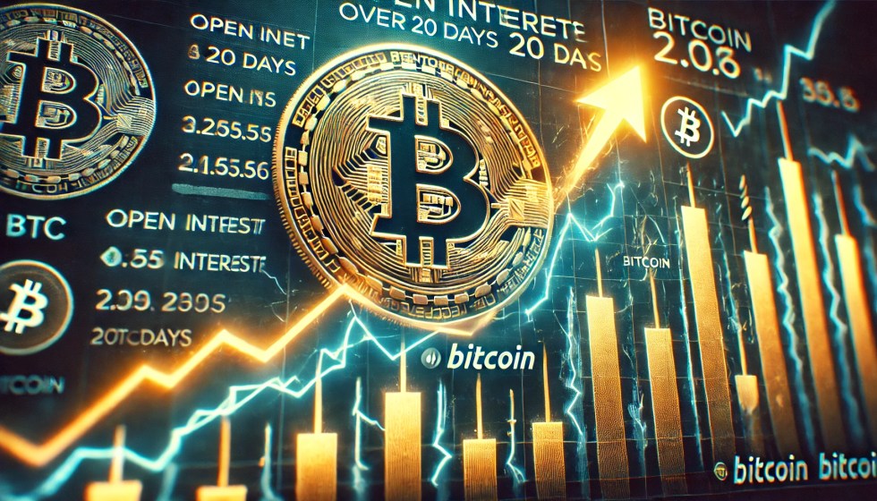 Bitcoin Open Interest Surges 20% In 20 Days – Leverage Setting The Stage For Volatility
