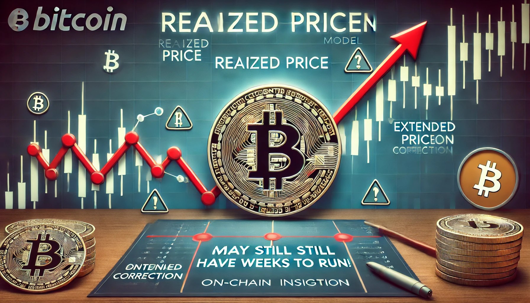 Bitcoin Realized Price Model Signals Correction May Still Have Weeks To Run – Details