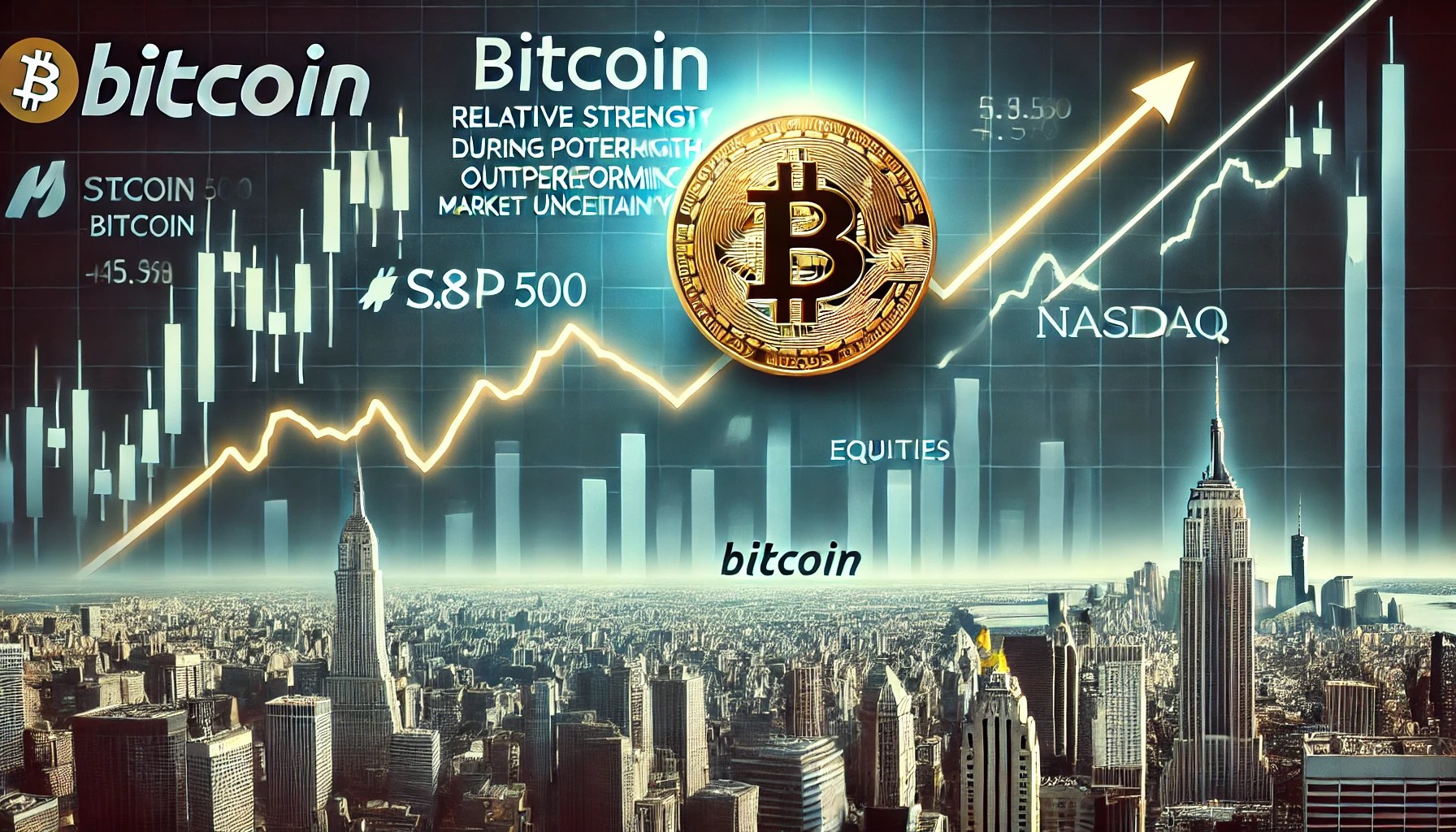 Bitcoin Shows Relative Strength Amid Uncertainty – Can BTC Outperform Equities?