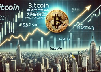Bitcoin Shows Relative Strength Amid Uncertainty – Can BTC Outperform Equities?
