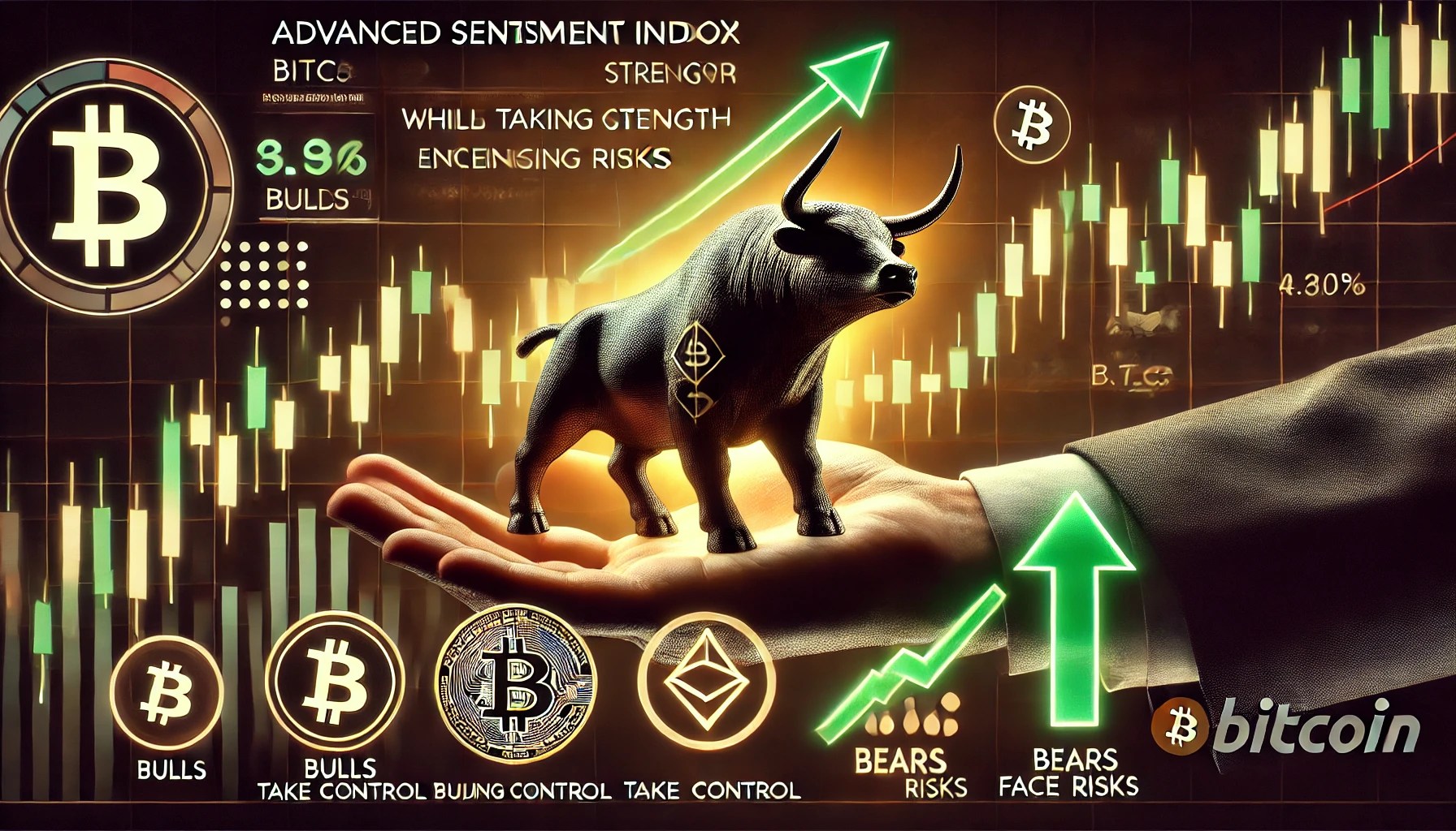 Bitcoin Advanced Sentiment Index Signals Strength – Bears Face Risks As Bulls Take Control