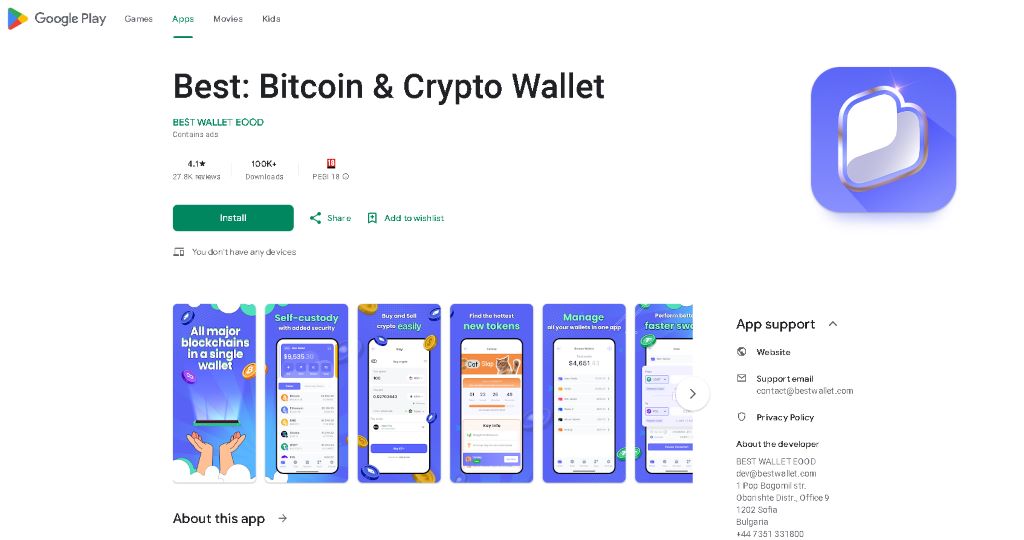 Jak Skonfigurować Portfel w Best Wallet