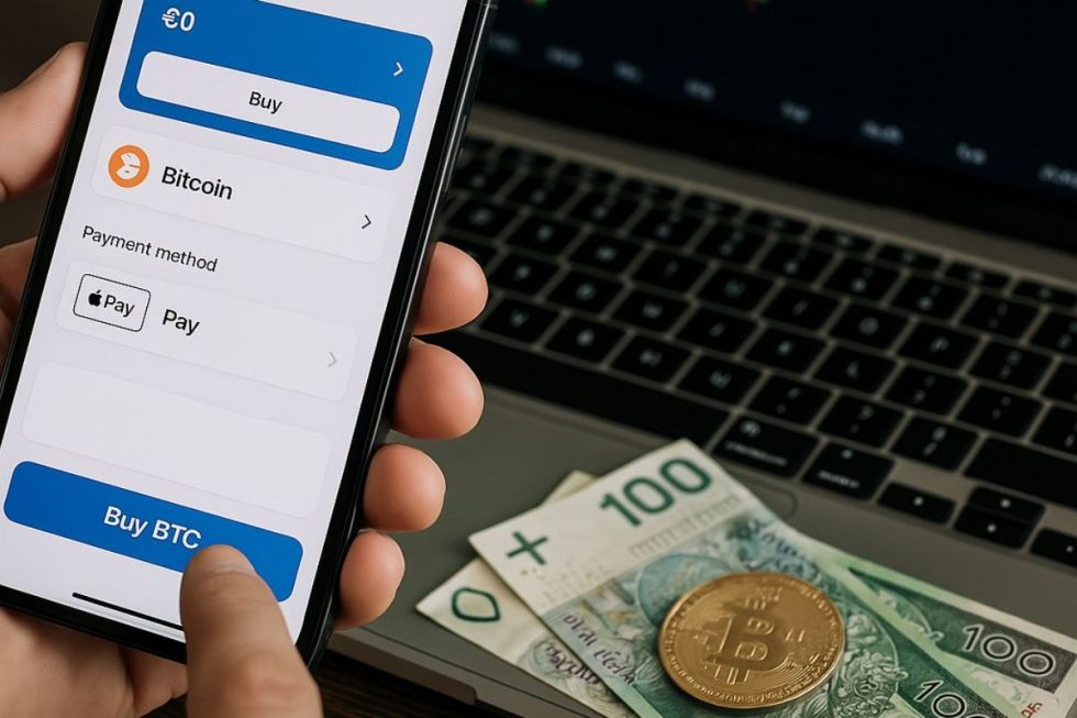 Jak kupić Bitcoin za złotówki PLN telefon smartfon