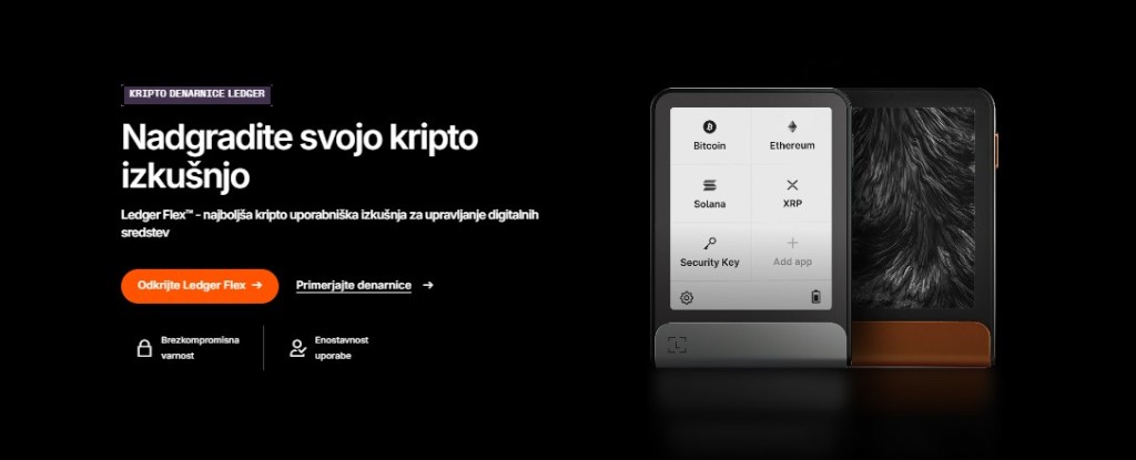 Ledger – Najboljša Bitcoin denarnica za maksimalno varnost in dolgoročno hrambo sredstev