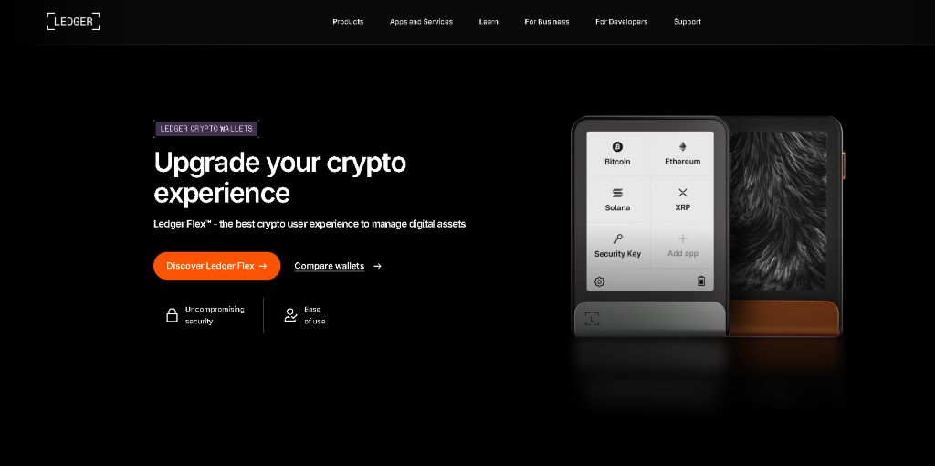 Ledger vysoce bezpečná hardwarová peněženka