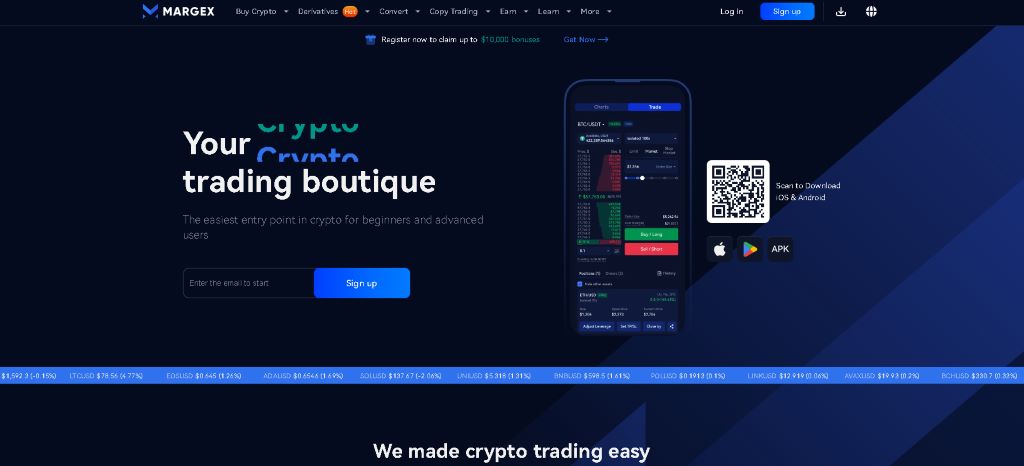 Margex Wallet – Labākais aktīvu tirdzniecībai un ieguldījumiem