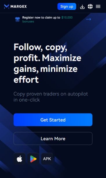 Margex copy trading crypto