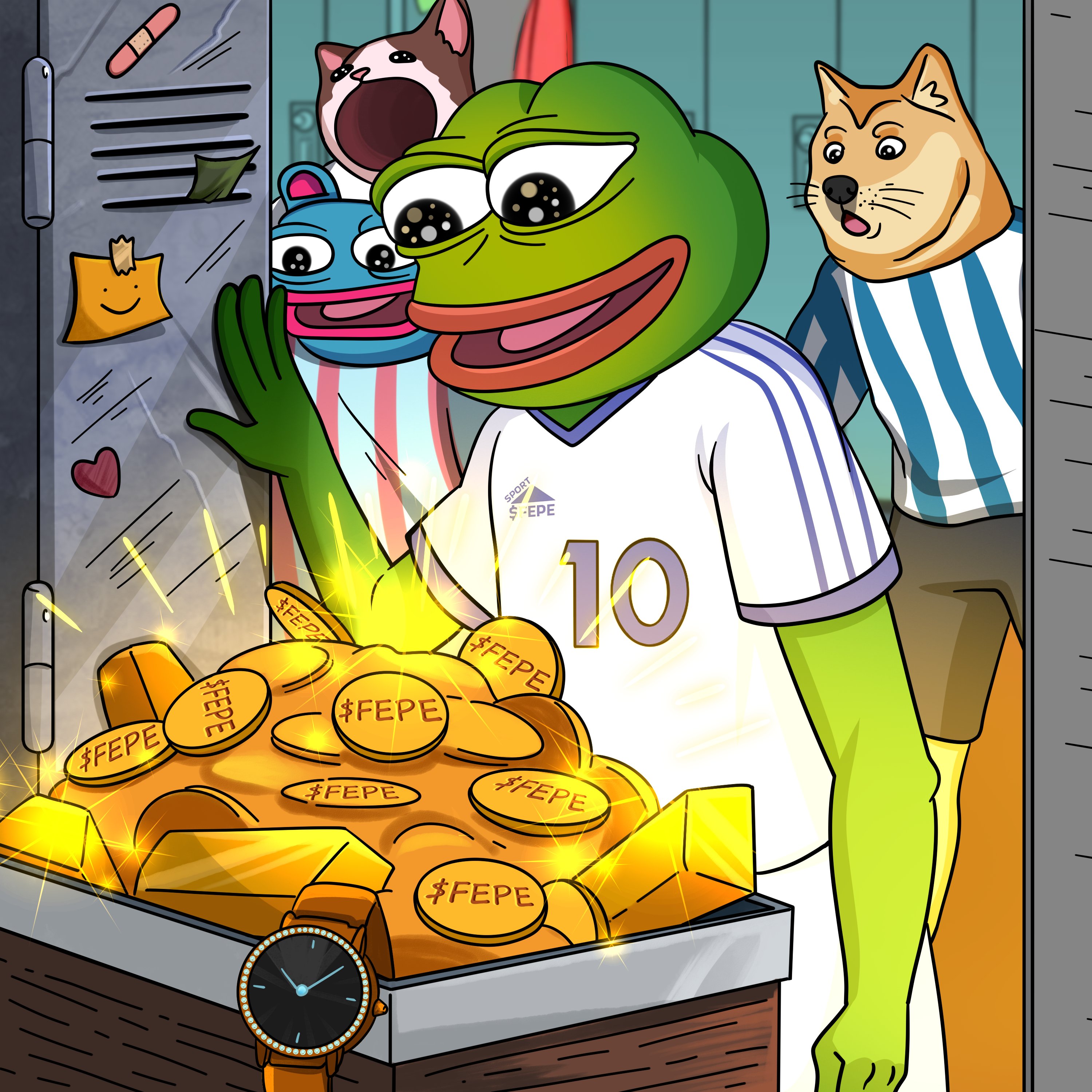 Meme Coin มาใหม่ $FEPE เล็งเขย่า P2E แห่ง Web 3 ด้วย RWA 5